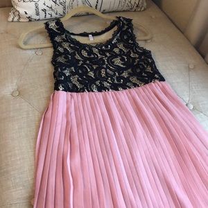 Embroidery long dress